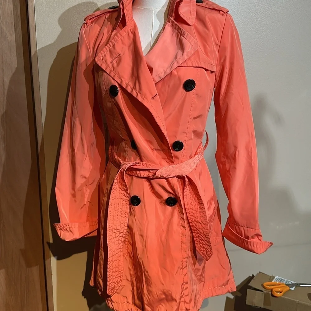 Vince Camuto Vibrant coral Outerwear